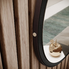 Kit Aparador Buffet Sala De Estar Lizz E Espelho Adnet 54cm P