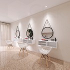 Kit Aparador Com Espelho E Cadeira Para Apartamento Moderno