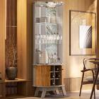 Kit Aparador E Cristaleira Para Sala Marest Mdt