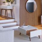 Kit Aparador E Mesa De Centro Para Sala Noronha Clb