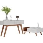 Kit Aparador E Mesa De Centro Para Sala Noronha Clb