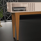 Kit Aparador Para Sala De Estar Greta Com Espelho Caribe Frei