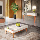 Kit Aparador Para Sala De Estar Greta Com Mesa De Centro Nala