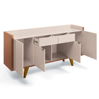 Kit Aparador Para Sala De Estar Havana Com Mesa De Centro Nal