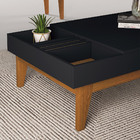 Kit Aparador Para Sala Estar Greta Com Mesa De Centro Nala B0