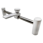 Kit Aparador Sacada Injetado Envidraçamento - Branco - 30cm