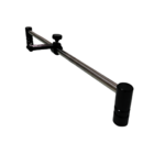 Kit Aparador Sacada Injetado Envidraçamento - Preto - 30cm