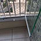 Kit Aparador Sacada Injetado Envidraçamento - Preto - 50cm