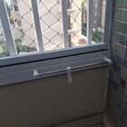 Kit Aparador Sacada Injetado Envidraçamento - Preto - 50cm