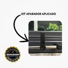 Kit Aparadores Com Haste De Inox Para Sacadas Branco40cm
