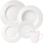 Kit Aparelho De Jantar 12 Pessoas 60pçs Aba Larga Tramontina