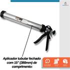 Kit Aplicador De Silicone Com Tubo Starfer 15" + 2 Cola Adesi