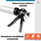 Kit Aplicador De Silicone Com Tubo Starfer 15" + 2 Cola Adesi