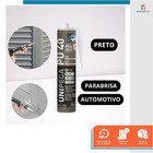 Kit Aplicador De Silicone Fechado + 2 Selante Pu 40 Unipega P