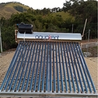 Kit Aquecedor Acoplado Solar A Vácuo Ak180z Inox - 12 Tubos A