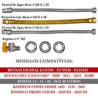 Kit - Aquecedor Rinnai 15 Litros E15 Feh Prata - Gn (digital)