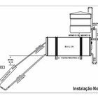 Kit Aquecedor Solar 300 Litros Nível Coletor Vácuo 20 Tubos