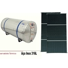 Kit Aquecedor Solar Com Boiler 300 Litros Aço 316 Nível Com 2