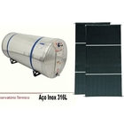 Kit Aquecedor Solar Com Boiler 400 Litros Aço 316l Nível Com