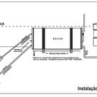 Kit Aquecedor Solar Com Boiler 600 Litros Aço 316l Nível Com
