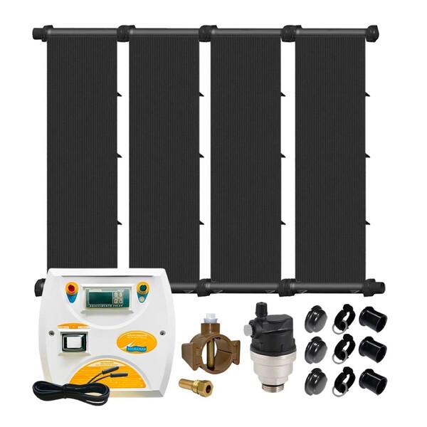 Kit Aquecedor Solar Para Piscina 20m² Ou 28.000 L - Sodramar