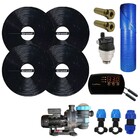 Kit Aquecedor Solar Piscina Girassol 16.000 L + Bomba + Capa