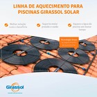 Kit Aquecedor Solar Piscina Girassol 48.000 L + Bomba + Capa