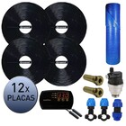 Kit Aquecedor Solar Piscina Girassol Até 48.000 L + Capa