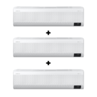 Kit Ar Condicionados 2x12.000 Btu E 18.000 Btu Sem Vento Wind