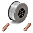 Kit Arame Solda Mig Revestido Uso Sem Gás 0,8mm E71t-sg Rolo