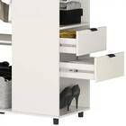 Kit Arara Closet 2 Gavetas E Mesa De Cabeceira Dmad