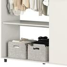 Kit Arara Closet 2 Gavetas E Mesa De Cabeceira Dmad