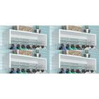 Kit Araras Roupas Branco