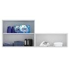 Kit Área De Serviço Madesa Acordes 100% Mdf Com 2 Armários Aé