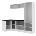 Kit Área De Serviço Madesa Acordes 100% Mdf Com Armário E Bal