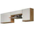 Kit Armario Aereo 3 Peças 234 Cm Plla