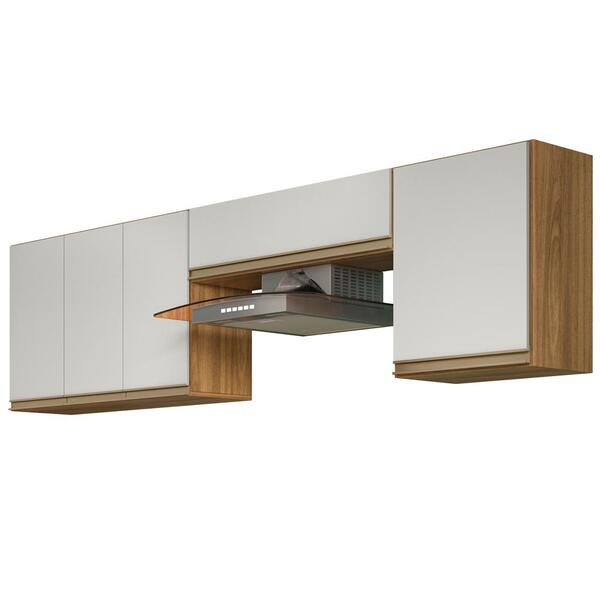 Kit Armario Aereo 3 Peças 234 Cm Plla