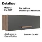 Kit Armario Aereo E Balcao 80cm 16978x16986 Nicioli