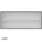 Kit Armário Aéreo E Balcão De Pia Sem Tampo 120 Cm Adriana Ci