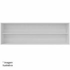 Kit Armário Aéreo E Balcão Para Pia Sem Tampo 150 Cm Adriana