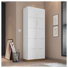 Kit Armário Alto E Baixo Gaveteiro Cubic Branco Caemmun