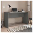 Kit Armário Baixo Gaveteiro Mesa Cubic Cinza Caemmun