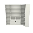 Kit Armário Closet Modulado M29 (colmeia Loja  Expositor)