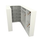 Kit Armário Closet Modulado M29 (colmeia Loja  Expositor)