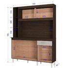 Kit Armario Cozinha 5 Portas 883 Poqq