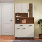 Kit Armario Cozinha 6 Portas 196gd Ktp