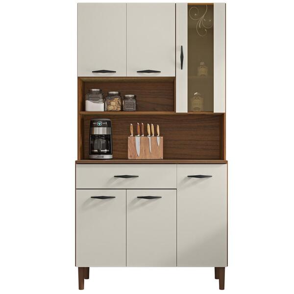 Kit Armario Cozinha 6 Portas 196gd Ktp