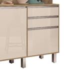 Kit Armario Cozinha Smart 08 Portas Cod. 6008 Freijo/off Whit