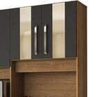 Kit Armario Cozinha Supreme 1214mm 8 Portas Freijo/grafite Vi