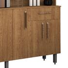 Kit Armario Cozinha Supreme 1462mm 10 Portas Freijo Vitamov